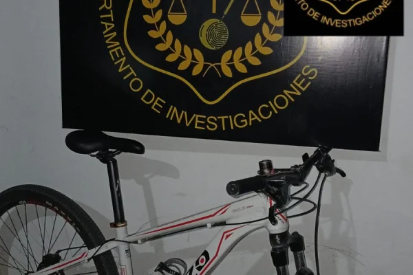 Recuperan una bicicleta robada tras una denuncia