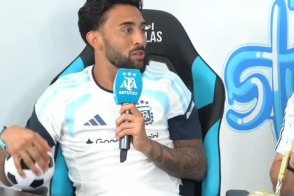 Nico González se rió del apodo que le puso Scaloni tras la remontada ante Egipto