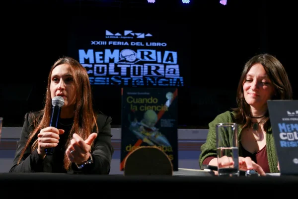 Soledad Quereilhac visitó La Rioja para participar en la Feria del Libro