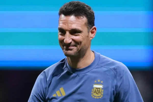 La emoción de Scaloni tras la victoria ante Inglaterra: 