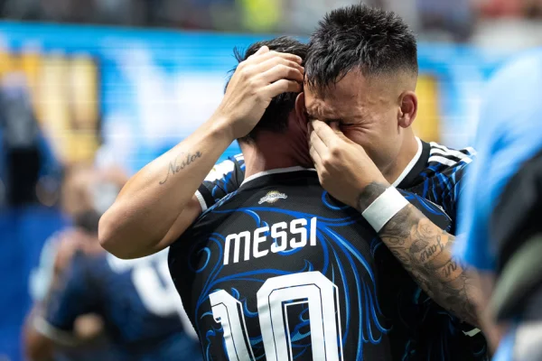 “Es muy fuerte todo esto”, dijo Lautaro Martínez