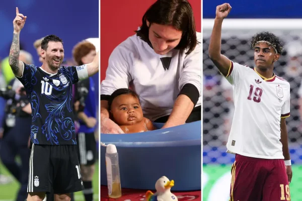 La foto que unió a Messi y Lamine Yamal hace 19 años: del calendario solidario a una final del Mundial