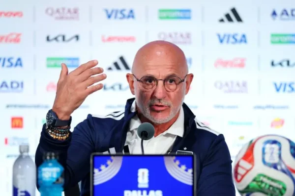 De la Fuente alertó por el árbitro antes de la final de Argentina-España: 