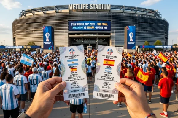 Locura por las entradas para la final: los precios de la reventa llegan hasta US$25.000