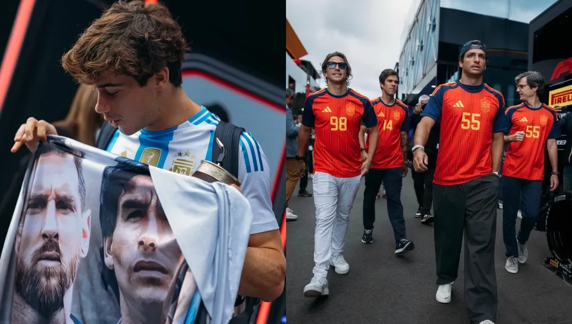 Fórmula 1: Franco Colapinto, Carlos Sainz y Fernando Alonso calentaron la previa de la final del Mundial
