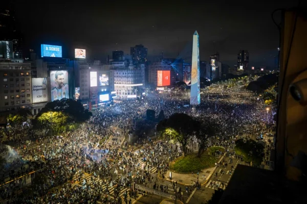 Se registraron disturbios en el Obelisco tras la derrota de la Selección: hubo 15 detenidos