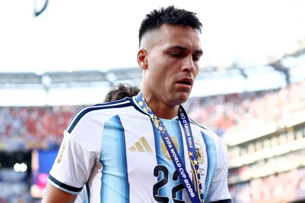 El mensaje de Lautaro Martínez después de no haber jugado la final: “Me hubiese gustado ayudar al equipo adentro de la cancha”