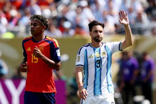 El dardo del hermano de Tagliafico contra Lamine Yamal tras la final del Mundial entre Argentina y España