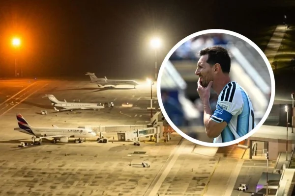 Messi ya está en Rosario para disfrutar de un breve descanso junto a su familia