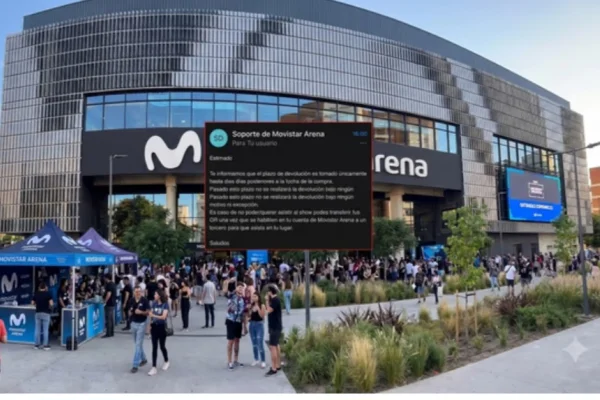 Escándalo por Rosalía: denuncian que Movistar Arena no devuelve las entradas y crecen los reclamos