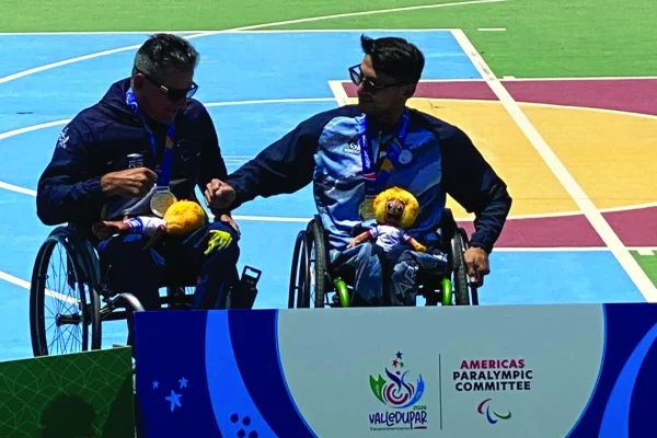 Gabriel Sosa brilló en los Juegos Parasuramericanos