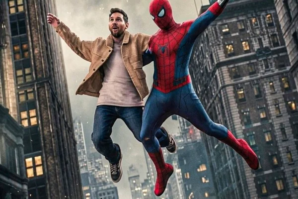 Tom Holland contó cómo fue conocer a Messi y celebró su participación en “Spider-Man: Un nuevo día
