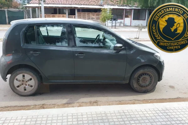 La Policía secuestró un automóvil con pedido judicial pendiente