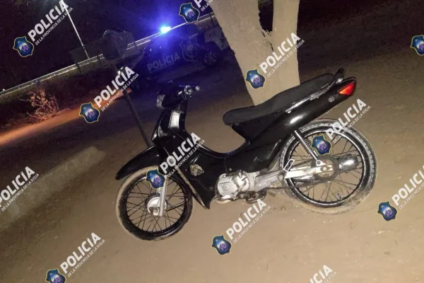 Recuperan una moto que fue denunciada como robada y estaba abandonada