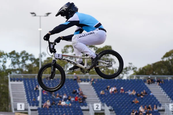 Matías Montenegro hizo podio en el Mundial de BMX