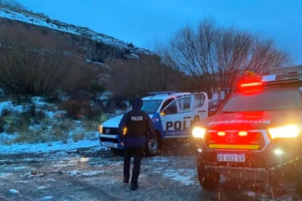 Despiste, caída y tragedia en Neuquén en medio de una fuerte nevada: murió una nena de nueve años