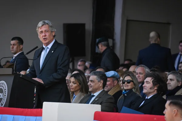Nicolás Pino reclamó el fin definitivo de las retenciones y destacó el aporte del campo en la apertura oficial de La Rural