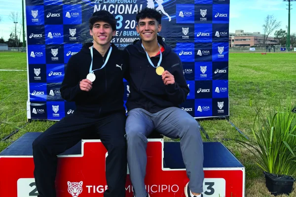 Atletismo: Matías Castro subió al podio del Nacional U-23